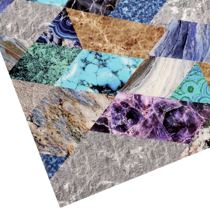 Бумага упаковочная глянцевая "Самоцветы",70 х100 см