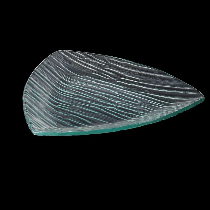 Тарелка обеденная 24,5 см "Текстура", треугольная