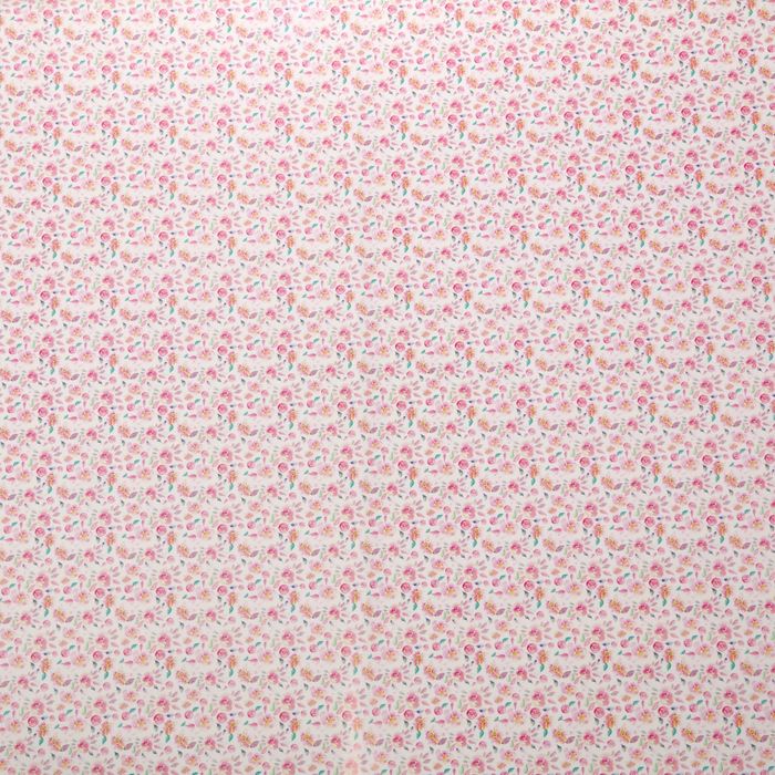 Бумага упаковочная глянцевая "Ситцевые цветы" ,70 х100 см