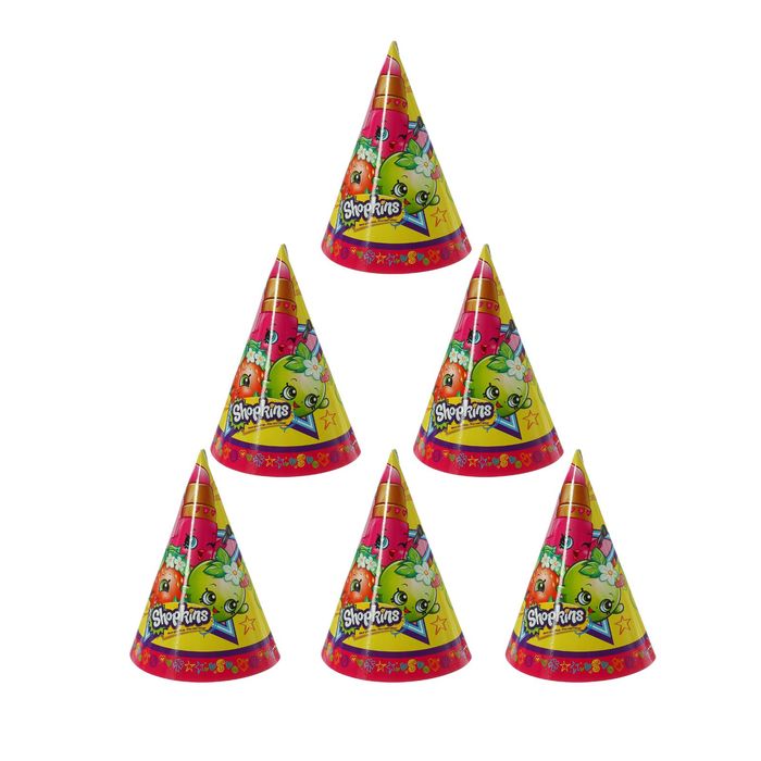 Колпак бумажный Shopkins (набор 6 шт)