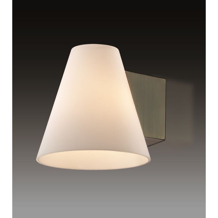 Бра "Турин" 1х40W G9 бронза