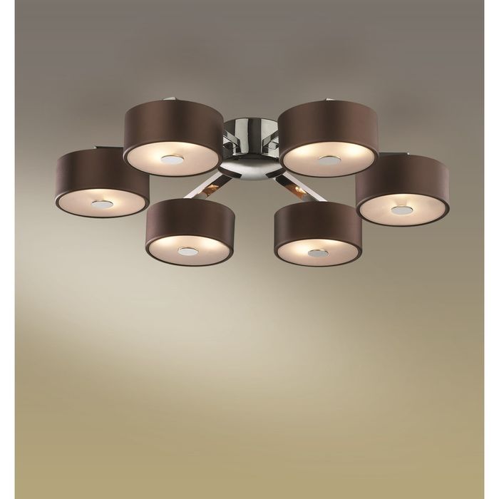 Люстра галогенная "Салар" 12 ламп (G9 25W 220V) хром