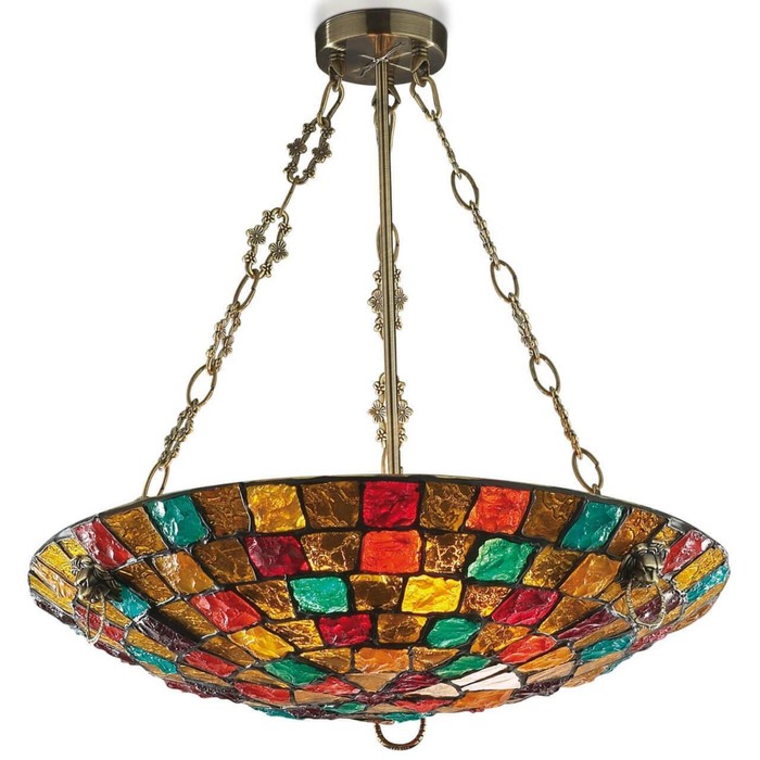 Светильник "Вельют" 5х60Вт E27 коричневый