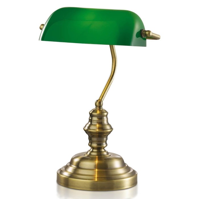 фото Настольная лампа "трес", 60вт е27, цвет бронза odeon light