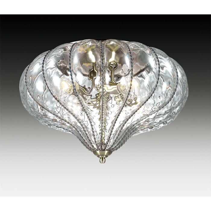 Люстра "Наргиз" 4х60W E14 бронзовый