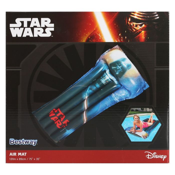 Матрас для плавания Звёздные войны 191х89см 91202 Bestway