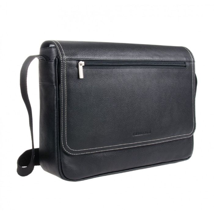 Планшет мужской на магните, 1 отдел, 2 наружных кармана, цвет чёрный