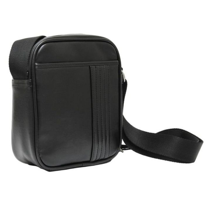 Планшет мужской, 19х8х22,6 см, отделение на молнии, регулировочный ремень, цвет чёрный