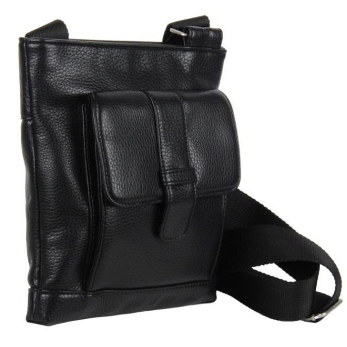 Планшет, 24,5х4,5х21,5 см, отделение на молнии, карман, цвет чёрный