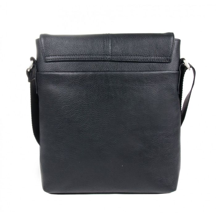 Планшет мужской, 28х6х25 см, отделение на клапане на магните, карман, регулировочный ремень, цвет чёрный