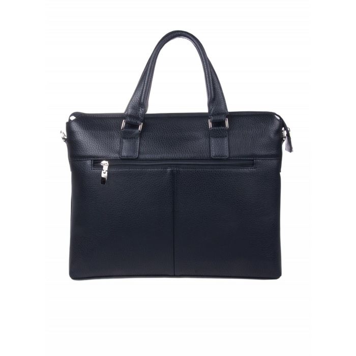 Сумка мужская, 40 × 5 × 31 см, отделение на молнии, 2 кармана, регулировочный ремень, цвет чёрный