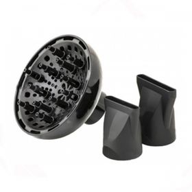 

Фен Harizma Ergo Style ionic, 2000 Вт, 2 скорости, 3 температурных режима, черный