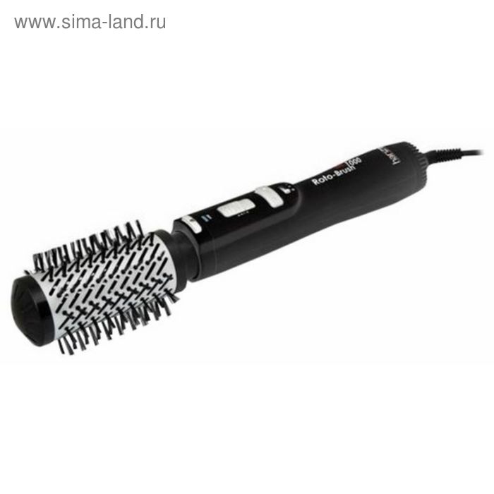 Фен-щетка Harizma Roto-Brush 1000 ionic, 1000 Вт, 2 насадки, ионизация фен щетка для волос harizma roto brush h10212 2 насадки 1000 ватт 2 м