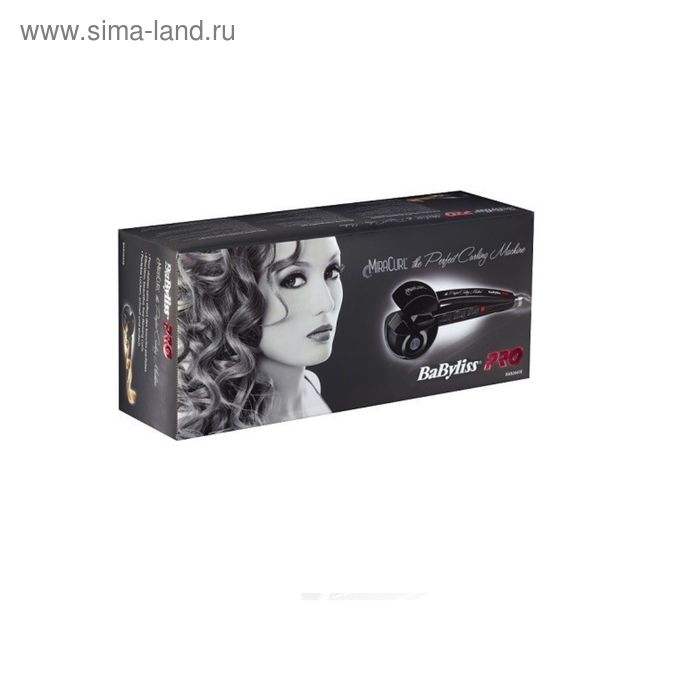 

Плойка BaByliss BAB2665E MiraCurl, 29 Вт, титаново покрытие, 220°С, чёрная