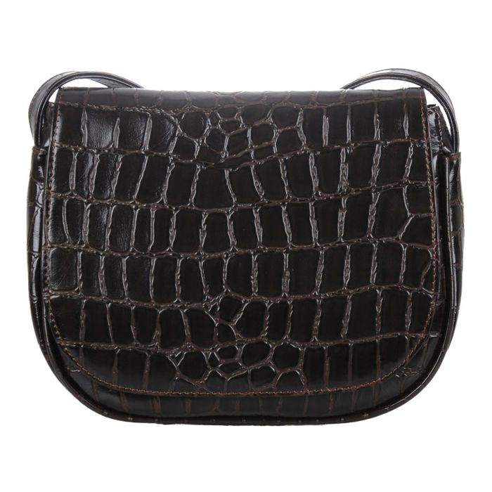 Сумка женская, отделение на молнии, наружный карман, регулируемый ремень, цвет коричневый