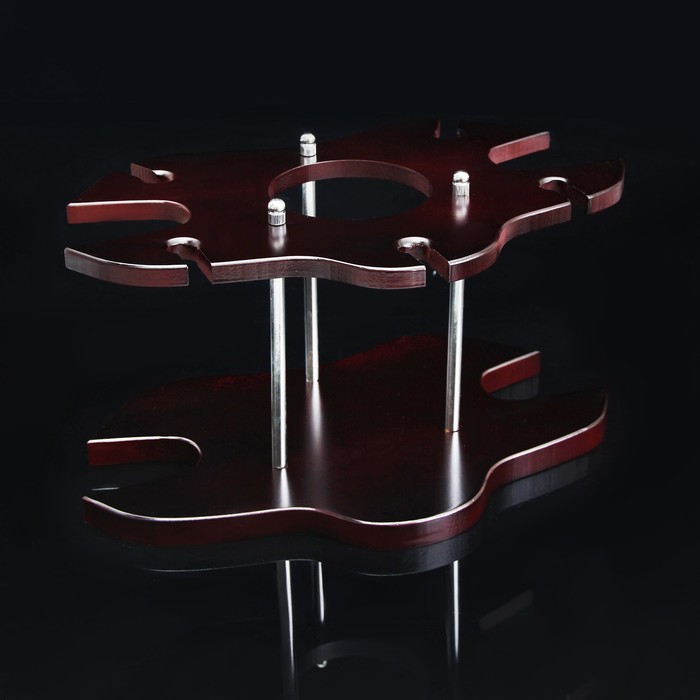 Мини-бар "Цветочек" для 1 бутылки и 5 бокалов