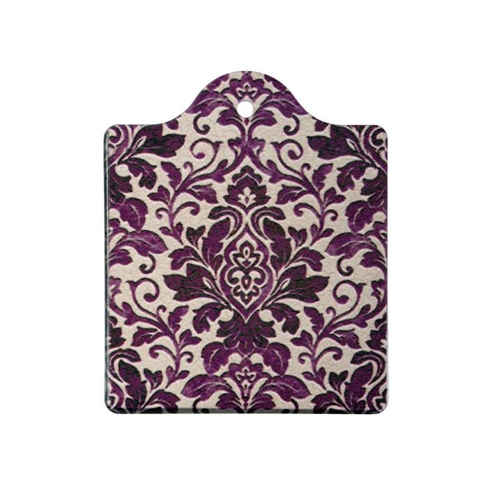 Подставка под горячее 16х19 см "Фиолетовый узор"