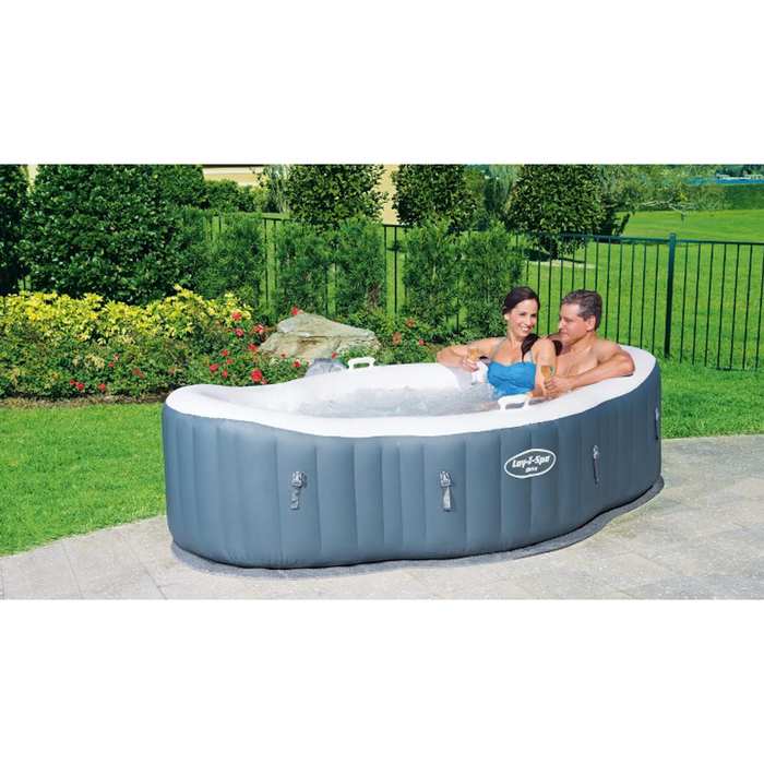 SPA бассейн Siena, 196 х 66 см, столик, тент, фильтр-насос-нагреватель, манометр, плавающий дозатор Bestway