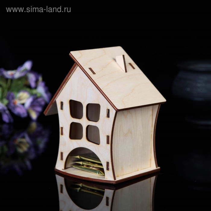 Чайный домик Дом маленький чайный домик дом из красного кирпича 9 8×9 8×17 4 см