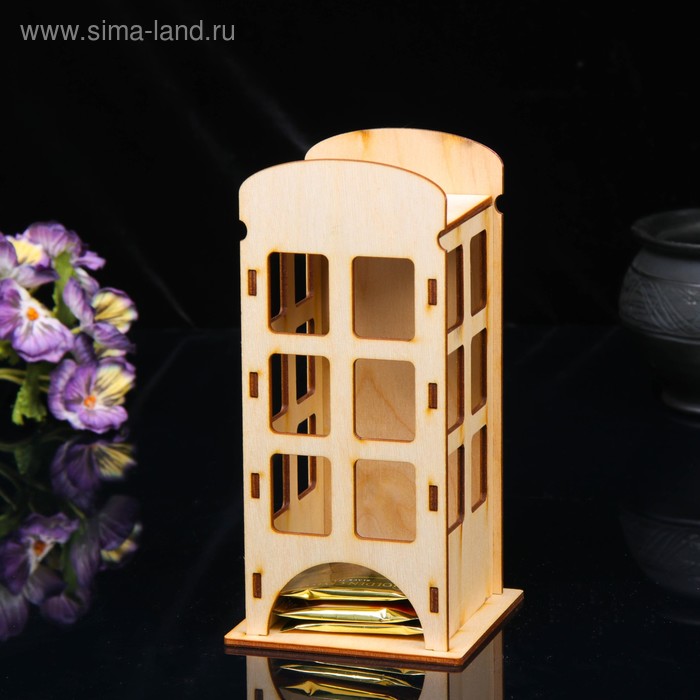 Чайный домик «Телефонная будка», 20 × 10 × 10 см чайный домик телефонная будка 152132 s дерево упаковка