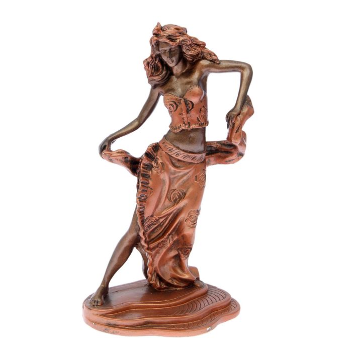 Статуэтка "Танцовщица" медь 17х36х40см