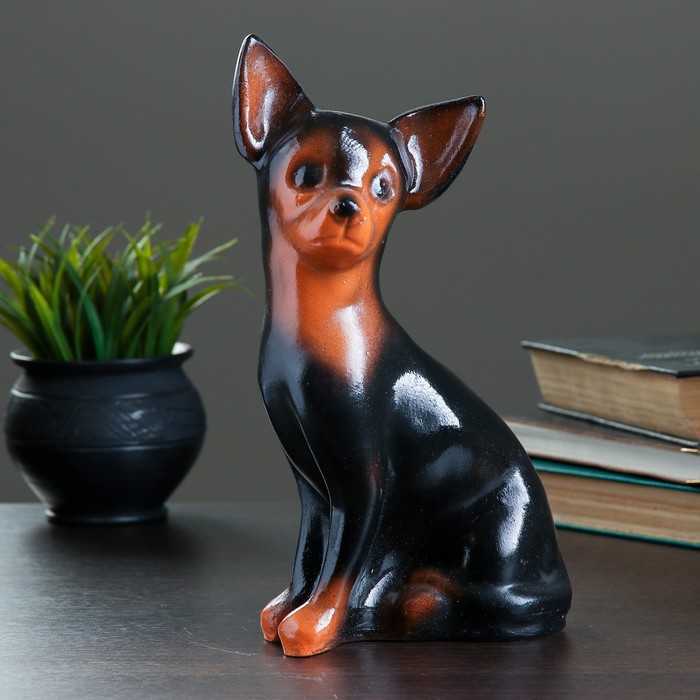 Копилка "Чихуахуа" 16х9х27см