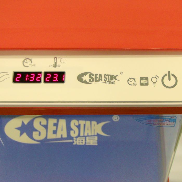 Аквариумный комплекс HX-520 F red&white с тумбой, 56 л, красный с белым