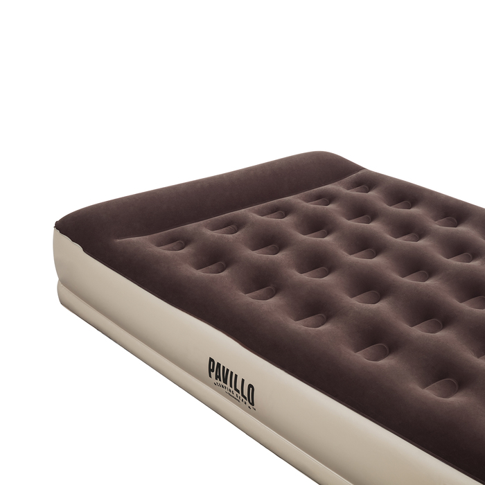 Кровать надувная с подголовником Comfy Single 203х152х38 см, встроенный насос на батарейках 67574 1 Bestway