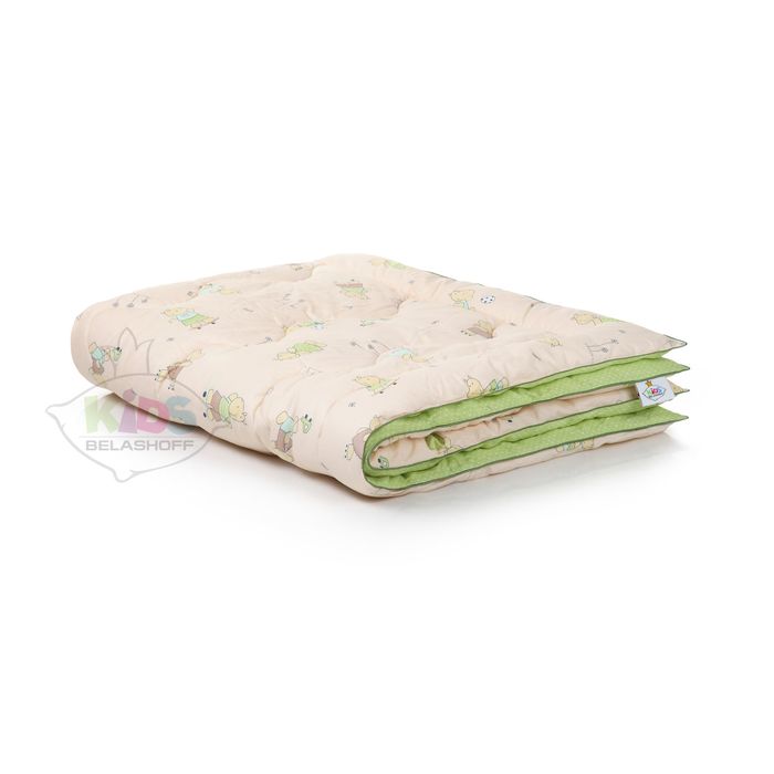 Одеяло всесезонное Belashoff Kids, 110х140, смесовая ткань, лебяжий пух, хлопок 40%, полиэстер 60%