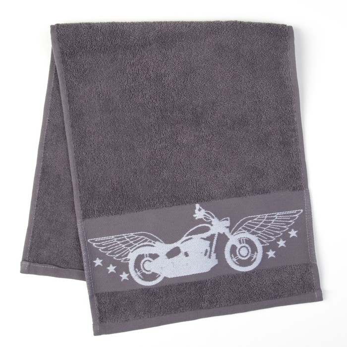 Полотенце махровое Collorista "Настоящему мужчине" 30х70 см 100% хлопок, 370гр/м2