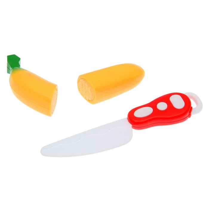 Набор продуктов для нарезки на липучках "Фруктово-овощной микс-3"