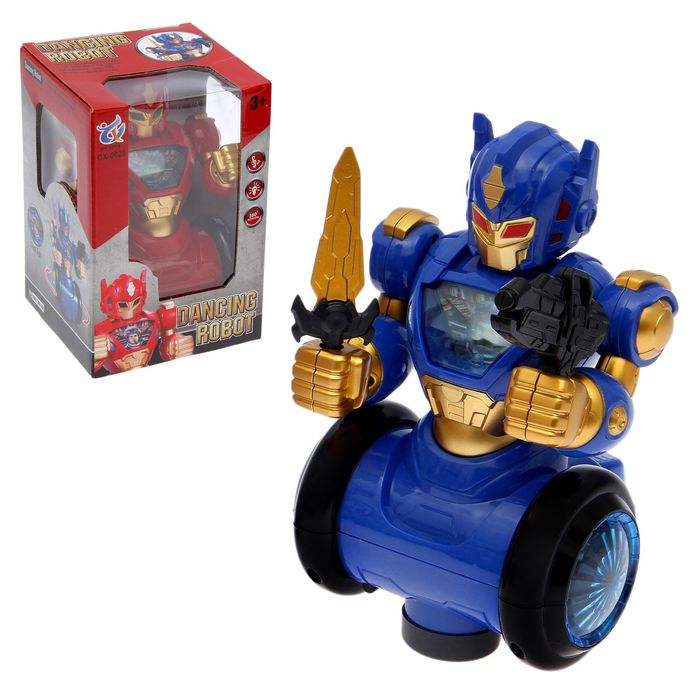 Робот «Танцующий войн», световые и звуковые эффекты, работает от батареек
