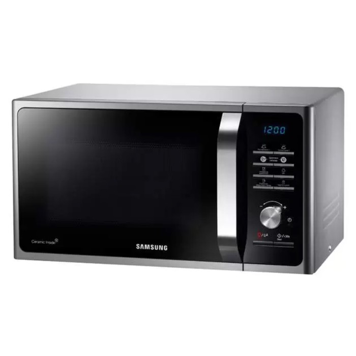 фото Микроволновая печь samsung ms23f302tas, 23 л, 800 вт, серебристый