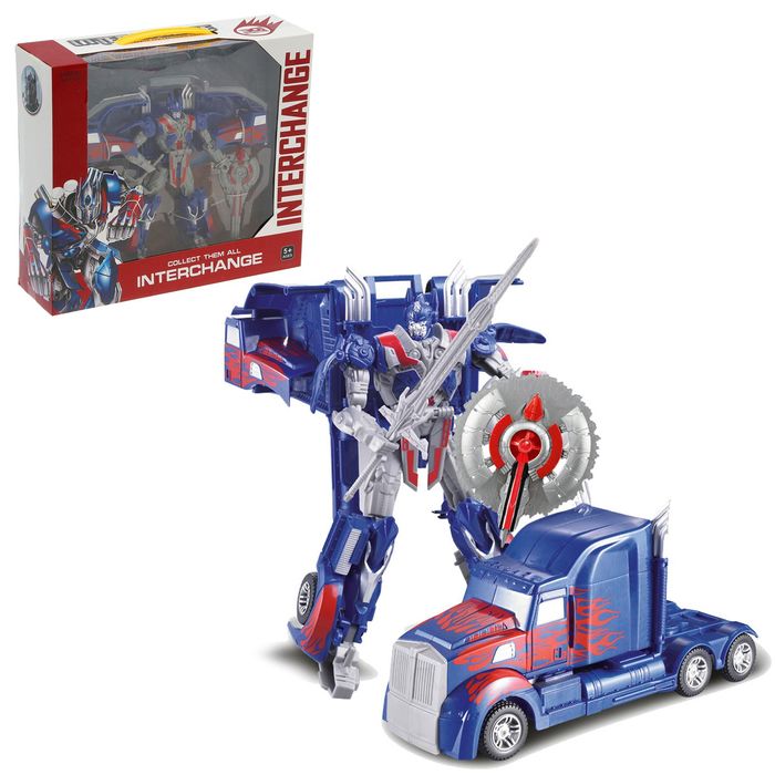 Робот-трансформер «Оптимус» с оружием и аксессуарами