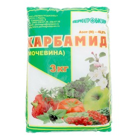 Удобрение минеральное Карбамид (мочевина), 3 кг