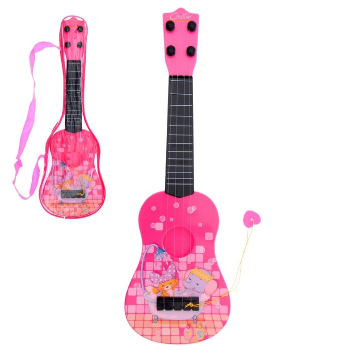 Игрушка гитара "Весёлые друзья", МИКС