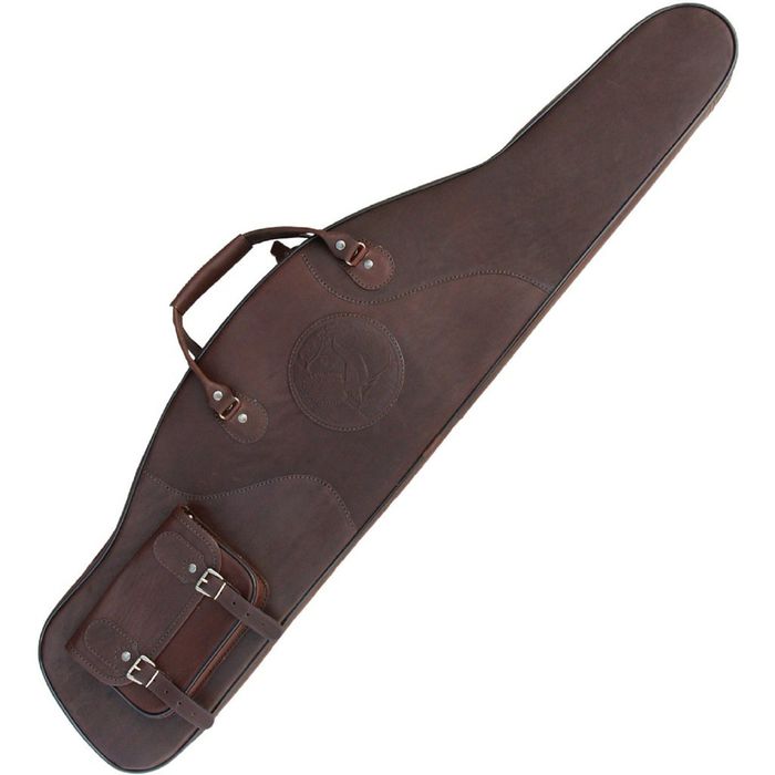 Чехол ружейный "СКС" кейс 110 см гладкая кожа