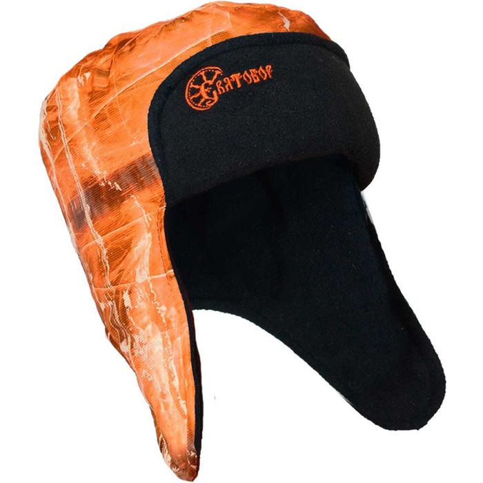 Шапочка зимняя НЕРПА (оранжевый лед) 60 р-р