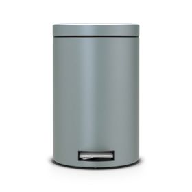 

Ведро для мусора Brabantia, 12 л, с педалью, цвет зелёный