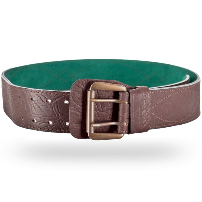 Ремень офицерский элитный, коричневый, № 7