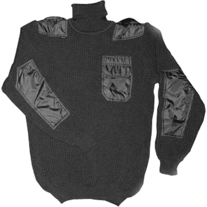 Свитер три нити черный 58/188 р-р