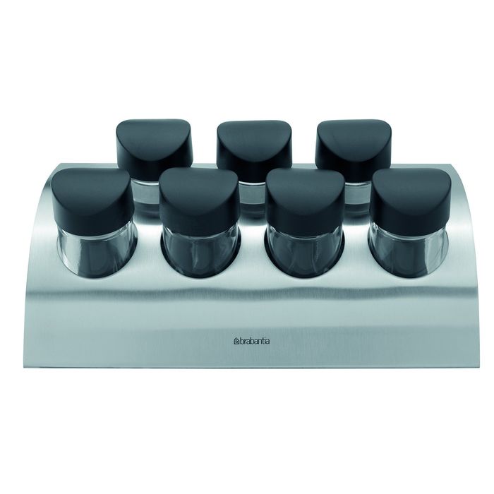 Набор ёмкостей для специй, с подставкой