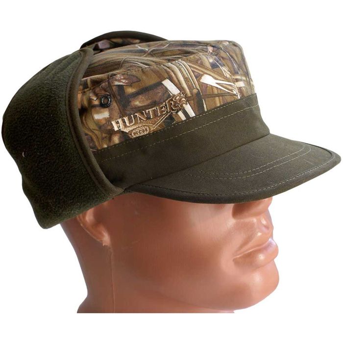 Шапка зимняя "Зверолов" (осока) 57 р-р