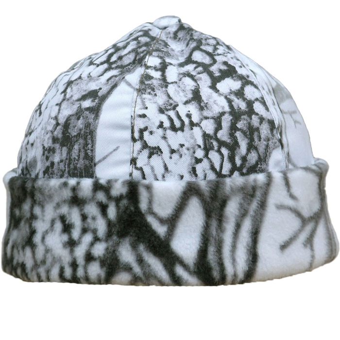 Шапочка демисезонная виндблок (белый лес) 60 р-р