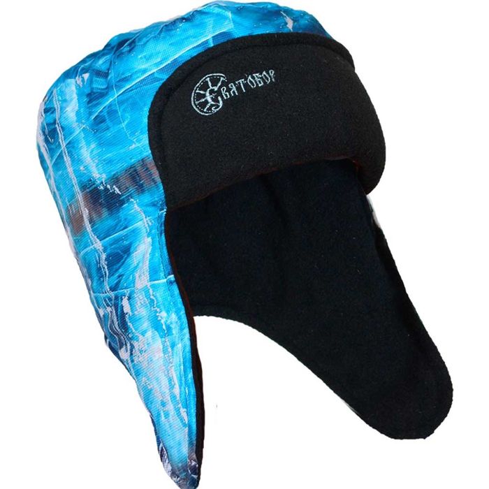 Шапочка зимняя НЕРПА (синий лед) 62 р-р