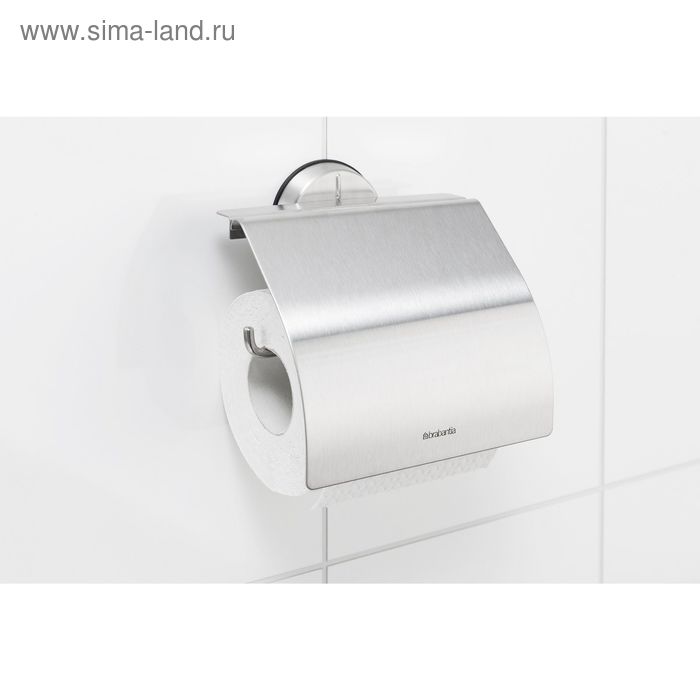 Держатель для туалетной бумаги Brabantia Profile, цвет стальной матовый держатель для туалетной бумаги brabantia profile цвет белый