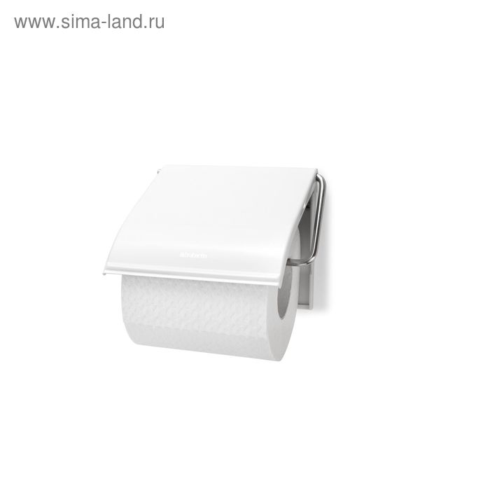 Держатель для туалетной бумаги Brabantia ReNew, цвет белый держатель туалетной бумаги brabantia classic 385322