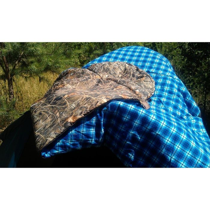 Спальный мешок "Зима" с капюшоном (одеяло 1,0-1,8 м)