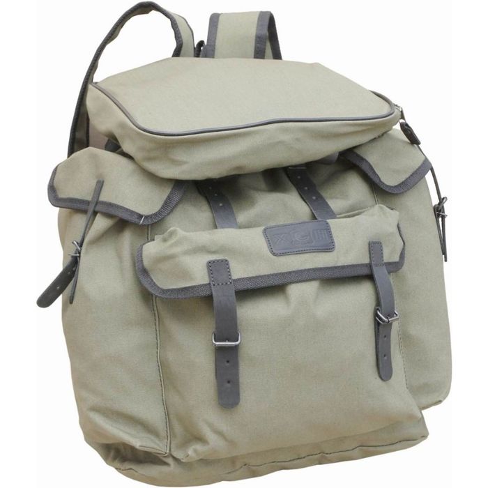 Рюкзак №1 авизент/кожа (х/б)