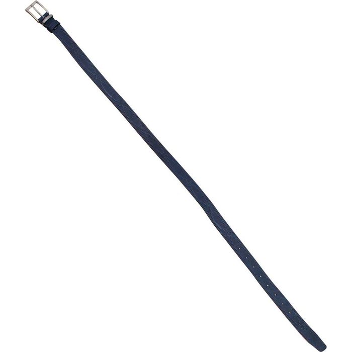 Ремень брючный из чёрной кожи, № 6